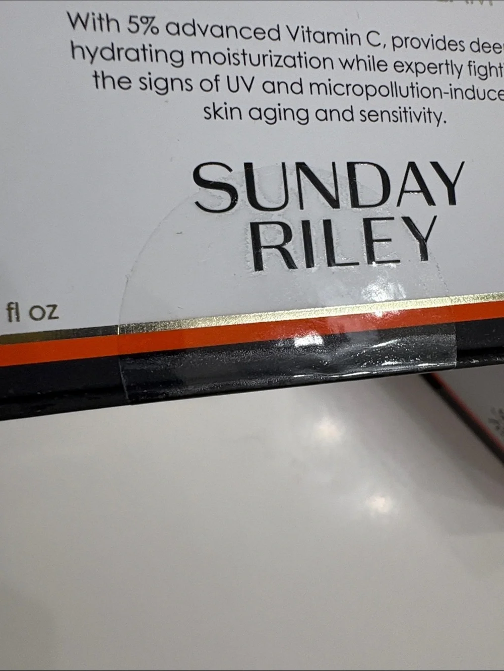 NWT Sunday Riley CEO Vit C Rich Hyrdration Cream